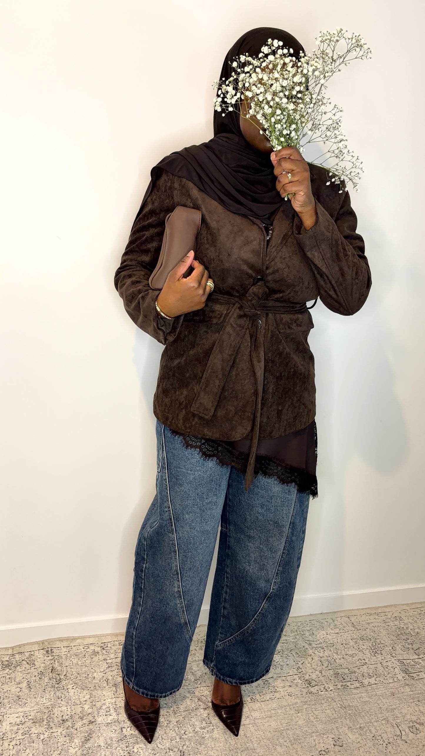 HAUT DENTELLE AMBRE NUIT