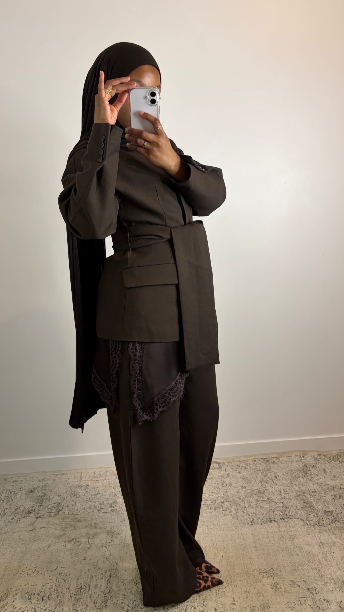 HAUT DENTELLE AMBRE NUIT