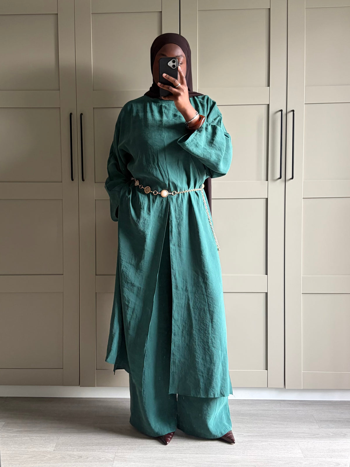 ENSEMBLE NOUÉE - VERT ÉMERAUDE