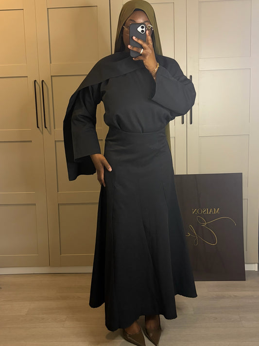 SIGNATURE DRAPÉE - NOIR