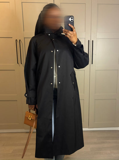 TRENCH ALLURE LIBRE - NOIR