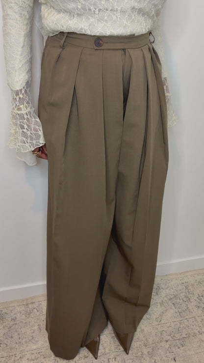 PANTALON ALLURE - TAUPE