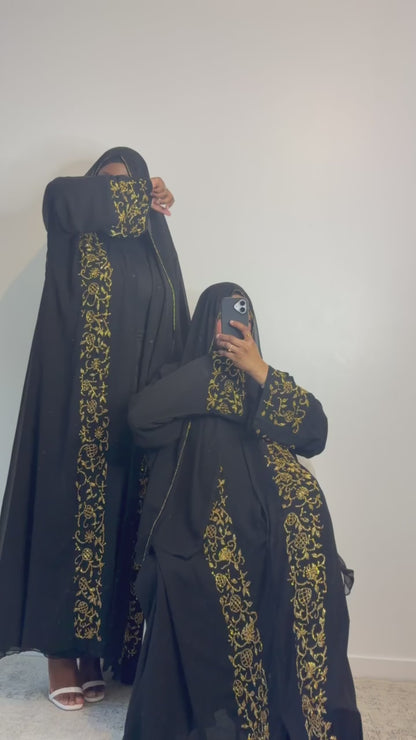 [GAMME PREMIUM] - ABAYA FIL D'OR MADE IN UAE